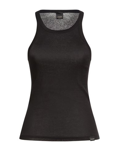 Woman Tank top Black Size XXS Cotton
