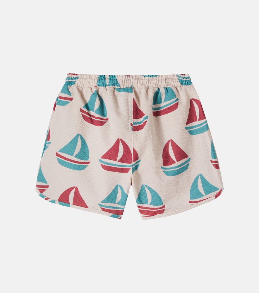 Konges Sløjd Asnou printed swim trunks