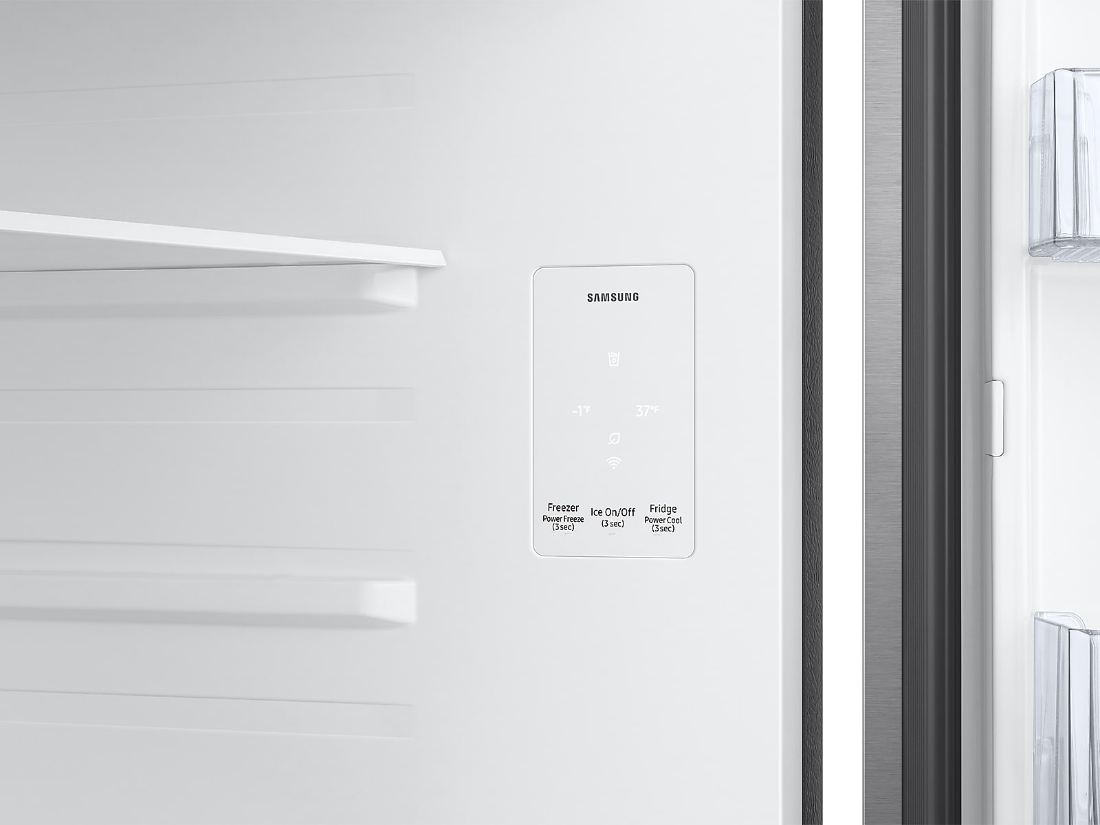 18 cu. ft. Top Freezer Refrigerator with All-Around Cooling in Stainless Steel(RT70F18LRSRAA)