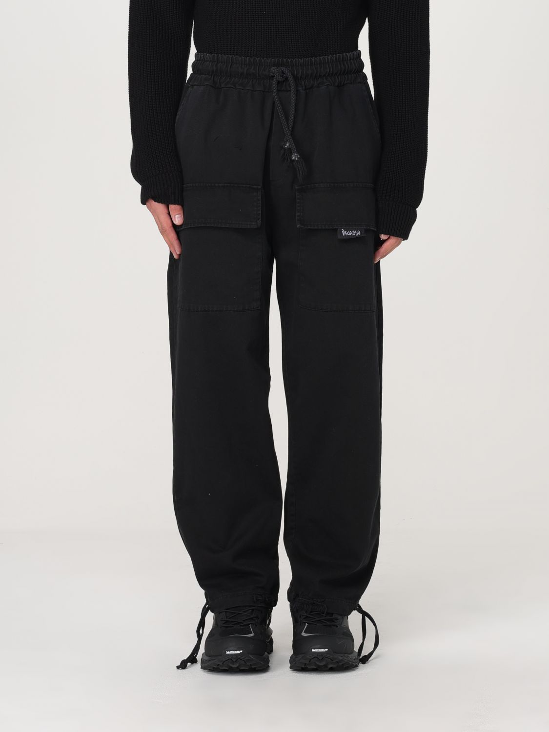 Pants Men color Black