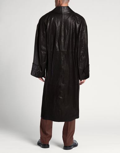 Marsēm Man Coat Black Size 40 Leather