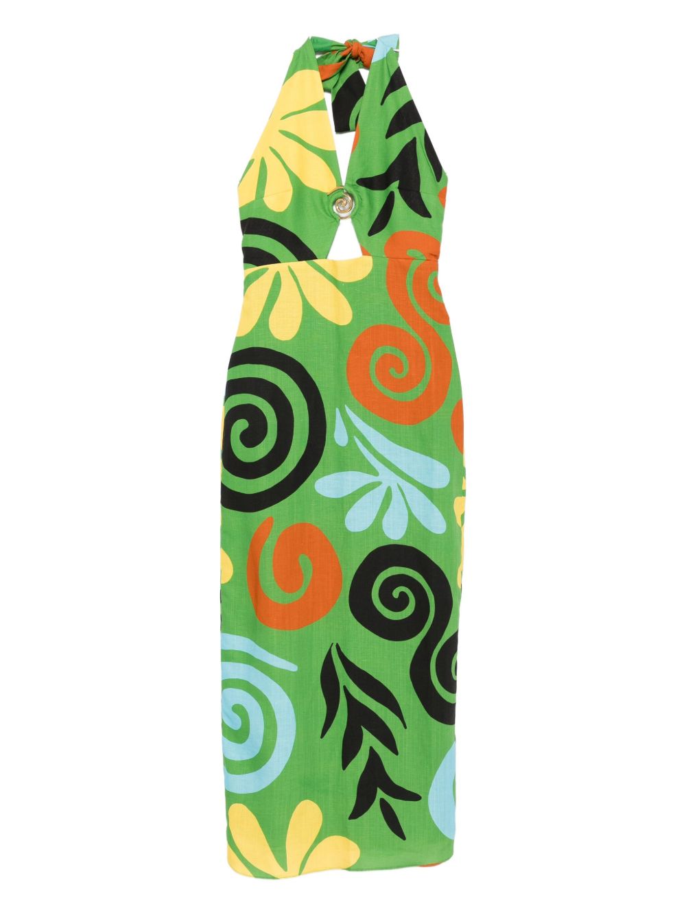 Clara maxi dress - Green