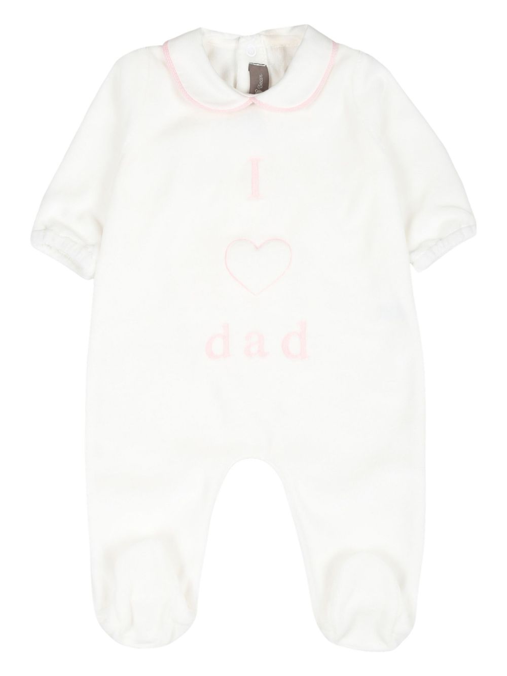 I Love Dad romper - White