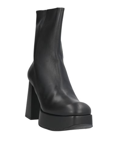 Woman Ankle boots Black Size 7 Leather