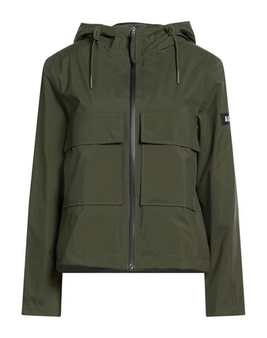 Woman Jacket Military green Size 2 Polyamide