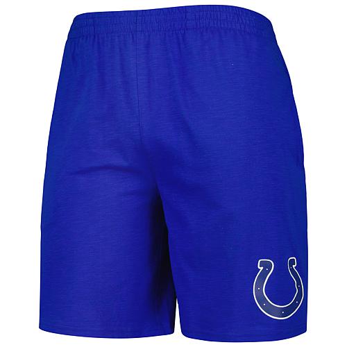 Men's Royal/White Indianapolis Colts Downfield T-Shirt & Shorts Sleep Set
