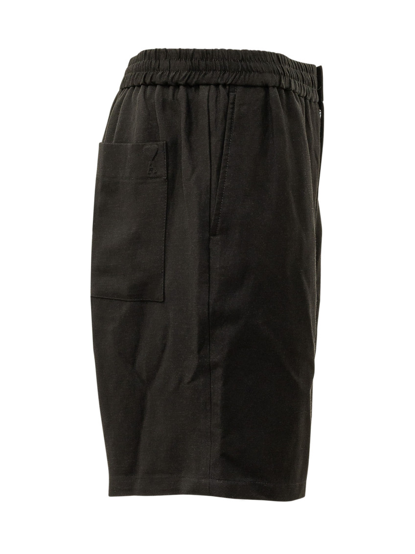 Ami Paris - beach shorts bermuda cut back pocket button