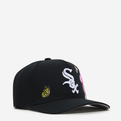 Chicago White Sox Pro Pinch Butterfly Snapback Hat in Black | HP20187-CWSBLCK