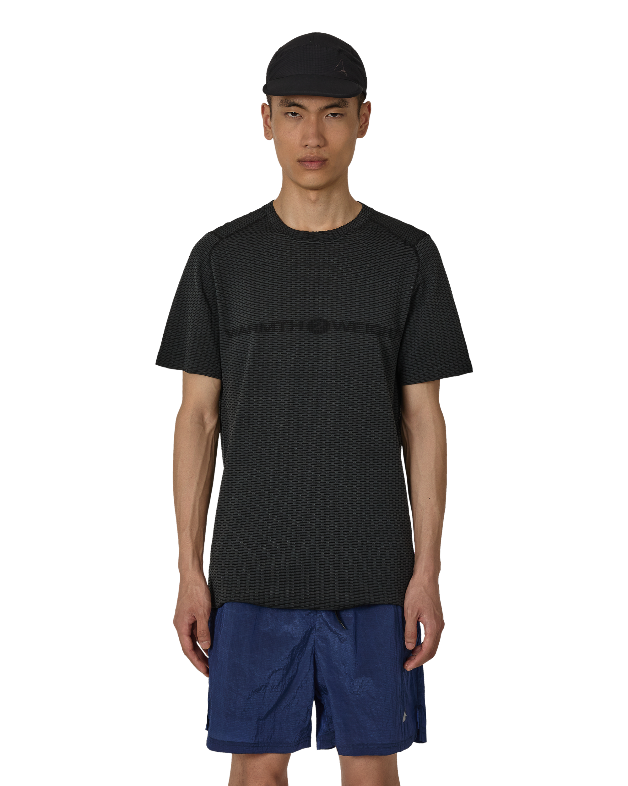 ROA Hivee Dryarn Lightweight Seamless T-shirt Black T-Shirts Male