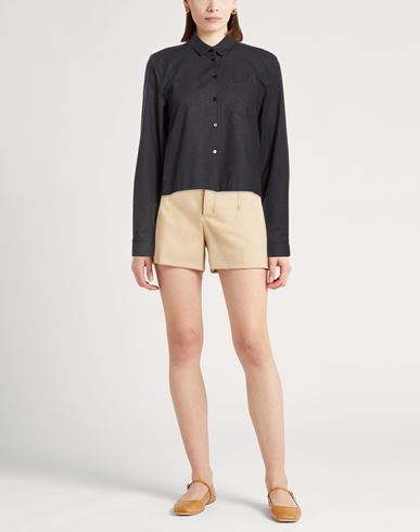 Woman Shirt Charcoal Size 6 Cotton