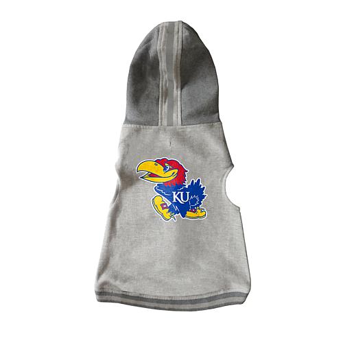 Officially Licensed NCAA Kansas Jayhawks Pet Hooded Crewneck