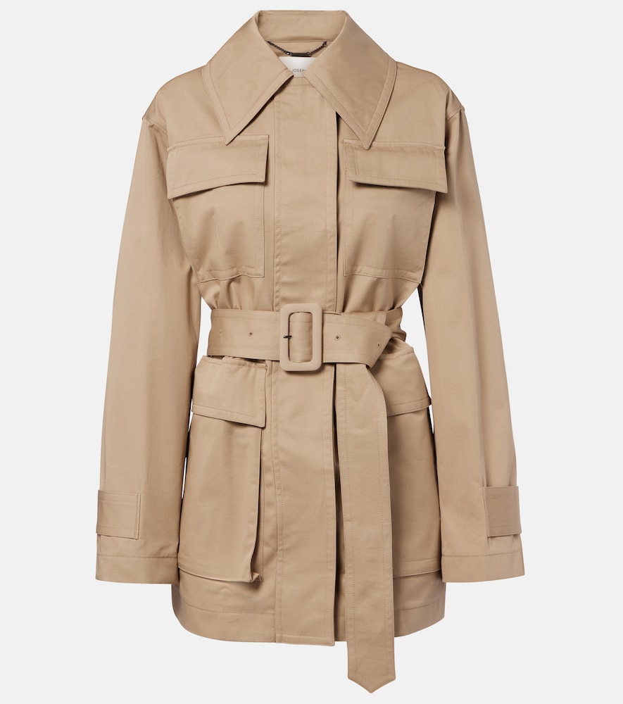 Shama cotton trench coat