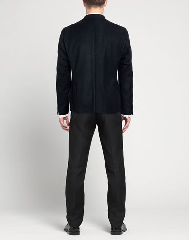 Man Blazer Midnight blue Size 36 Polyacrylic, Virgin Wool, Polyester