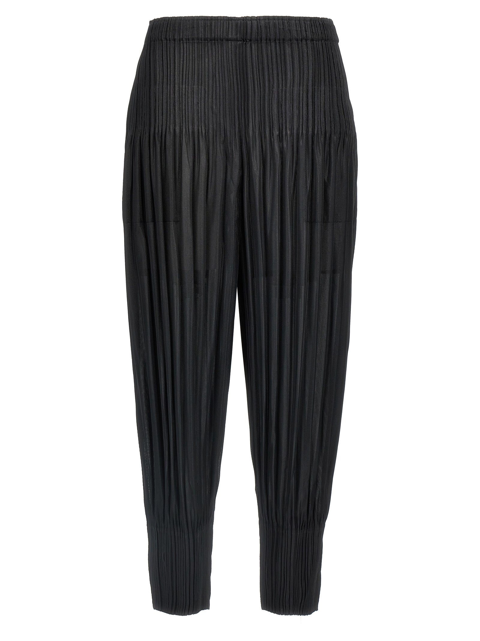 Fluffy Basics Trousers — Black