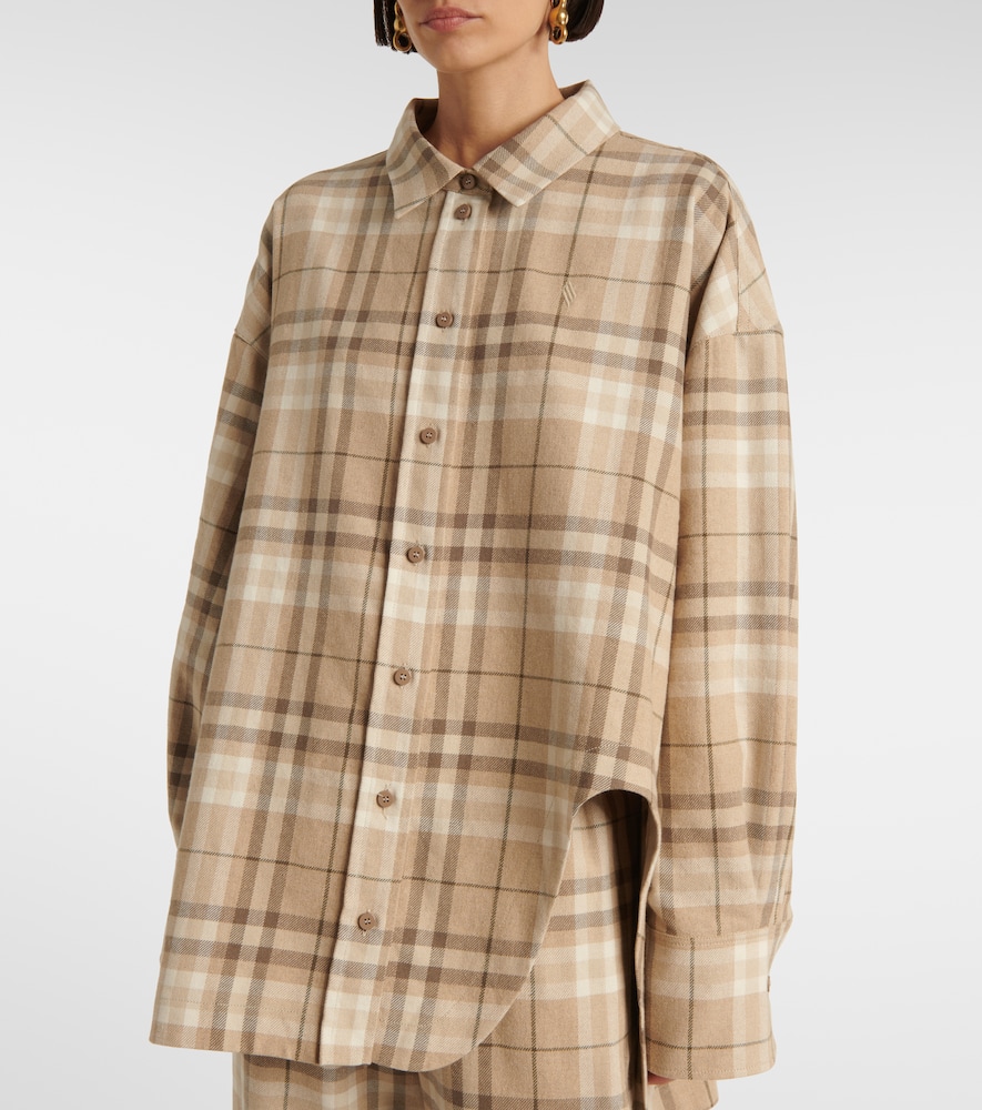 Cotton-blend shirt
