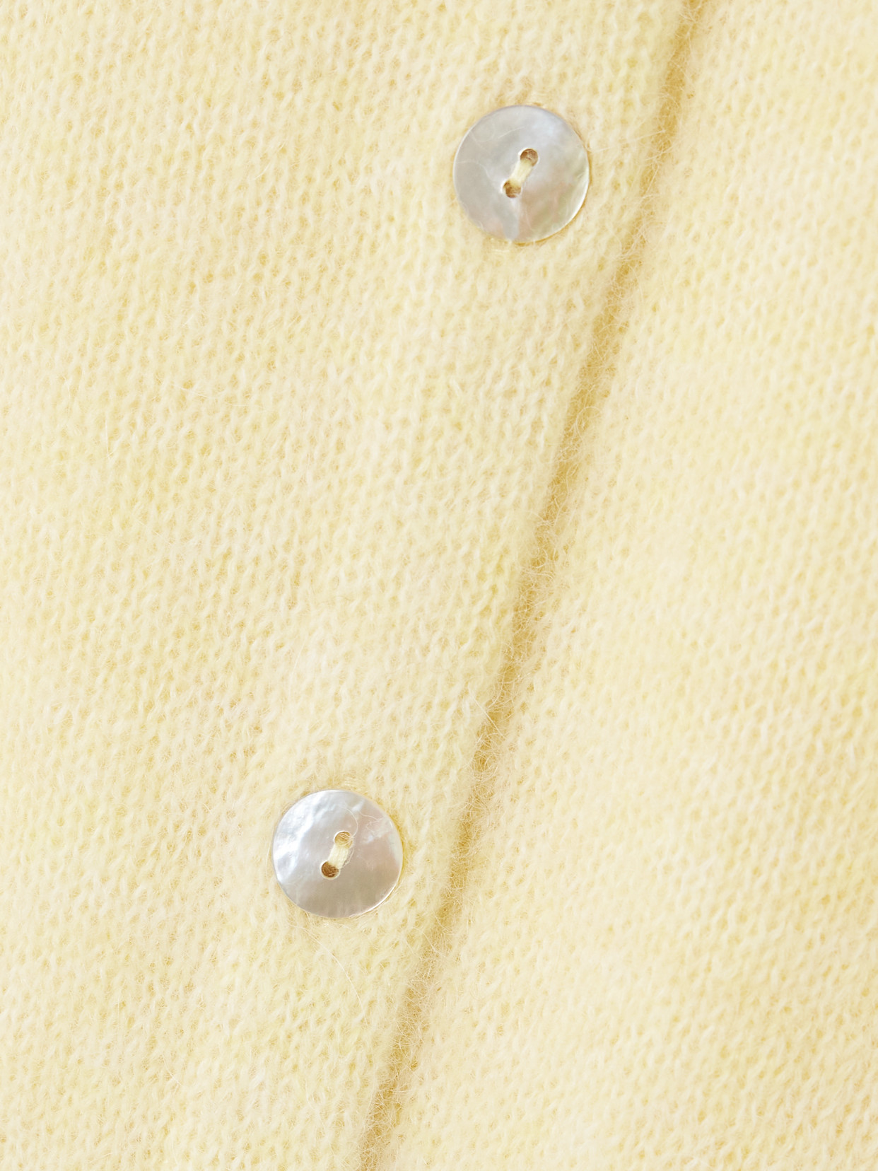 Petra Knitted Cardigan - Yellow