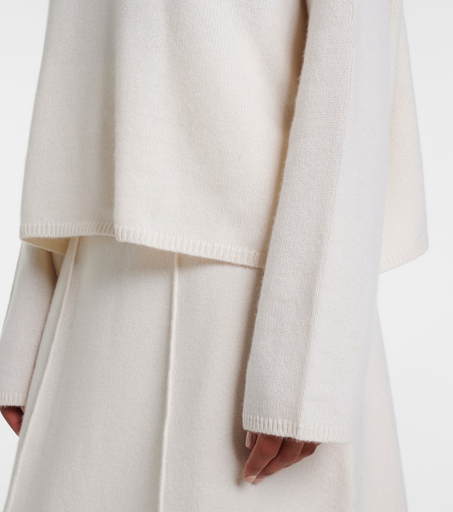 Sandy cashmere turtleneck sweater