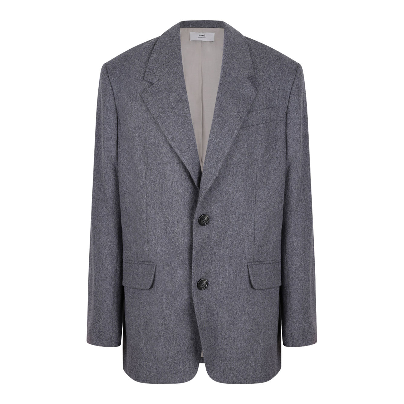 Wool Double-breasted Coat
