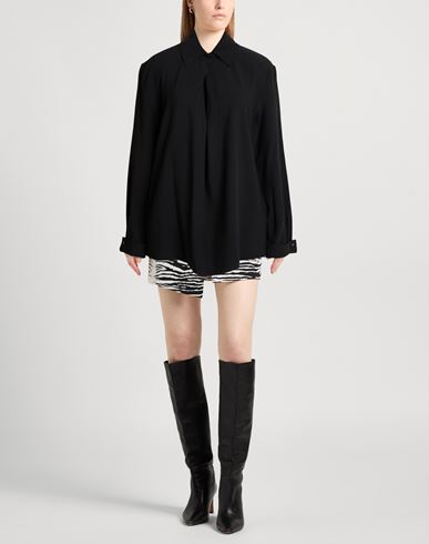 Woman Top Black Size 6 Viscose, Acetate