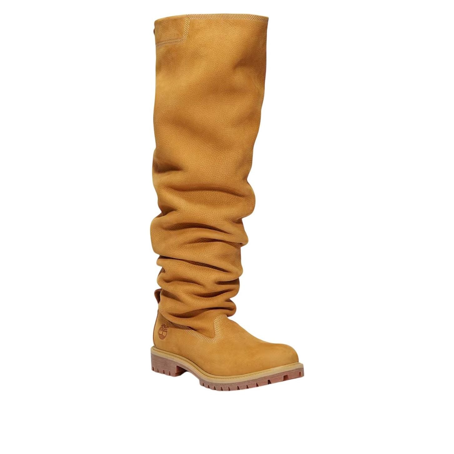 X Telfar Tall Pull On Boot 'Wheat'