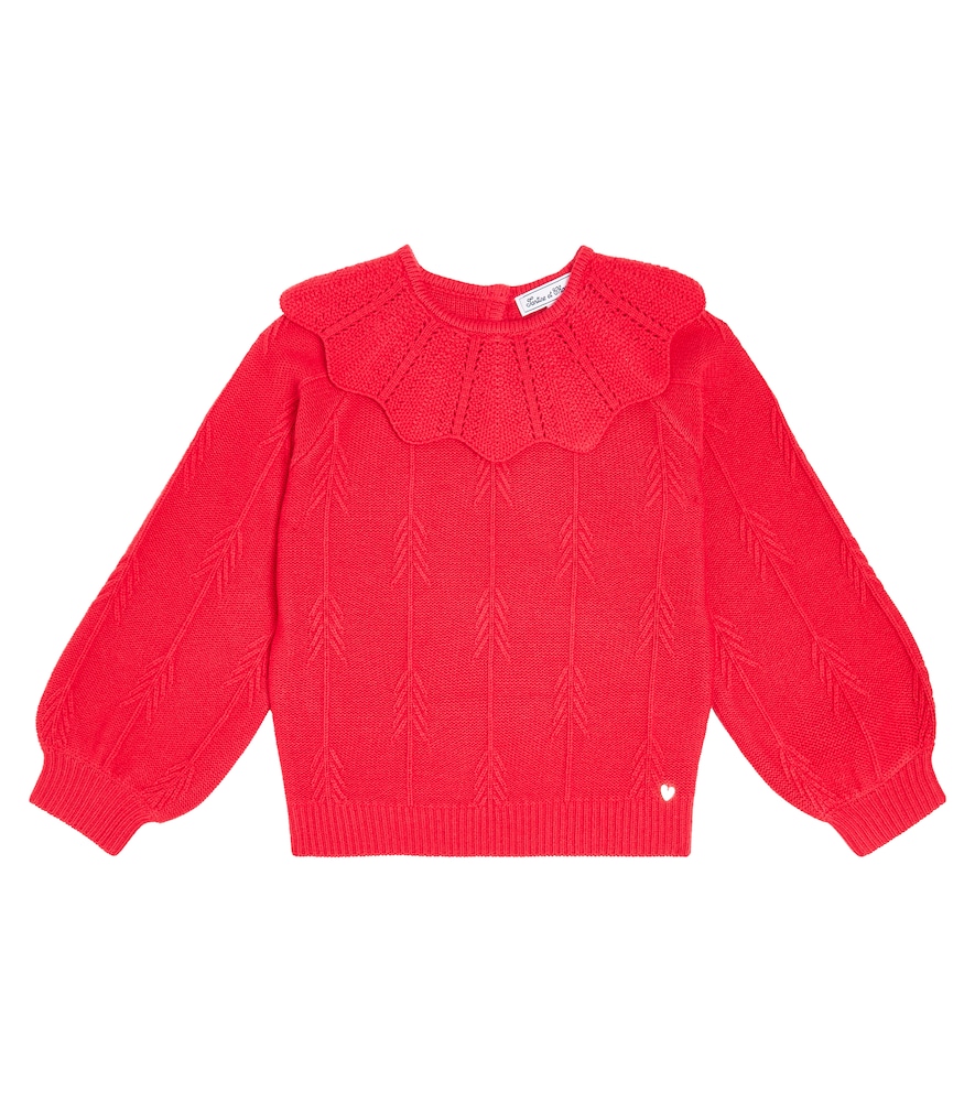 Cotton-blend sweater