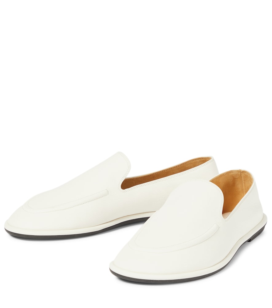Canal leather loafers
