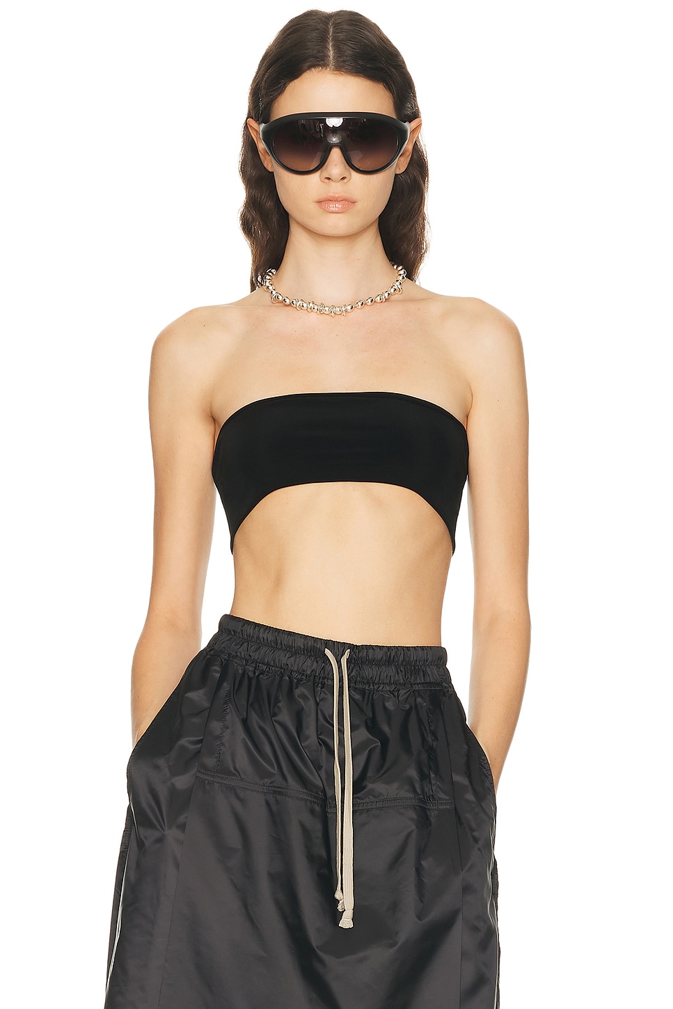 Rick Owens Bandeau Top in Black