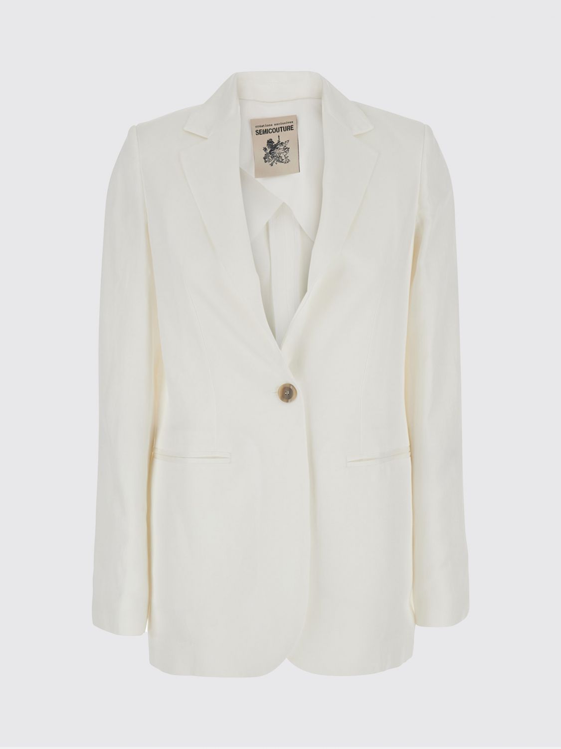 Blazer Woman color White