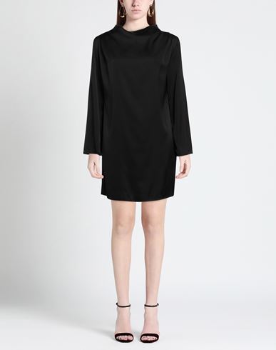 Woman Mini dress Black Size 4 Polyester, Elastane