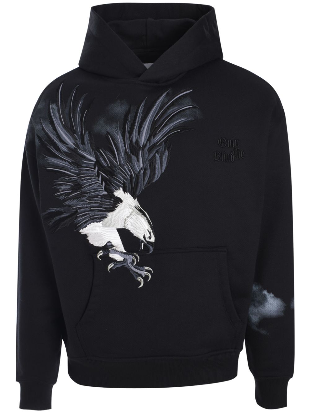Midnight Hawk hoodie - Black