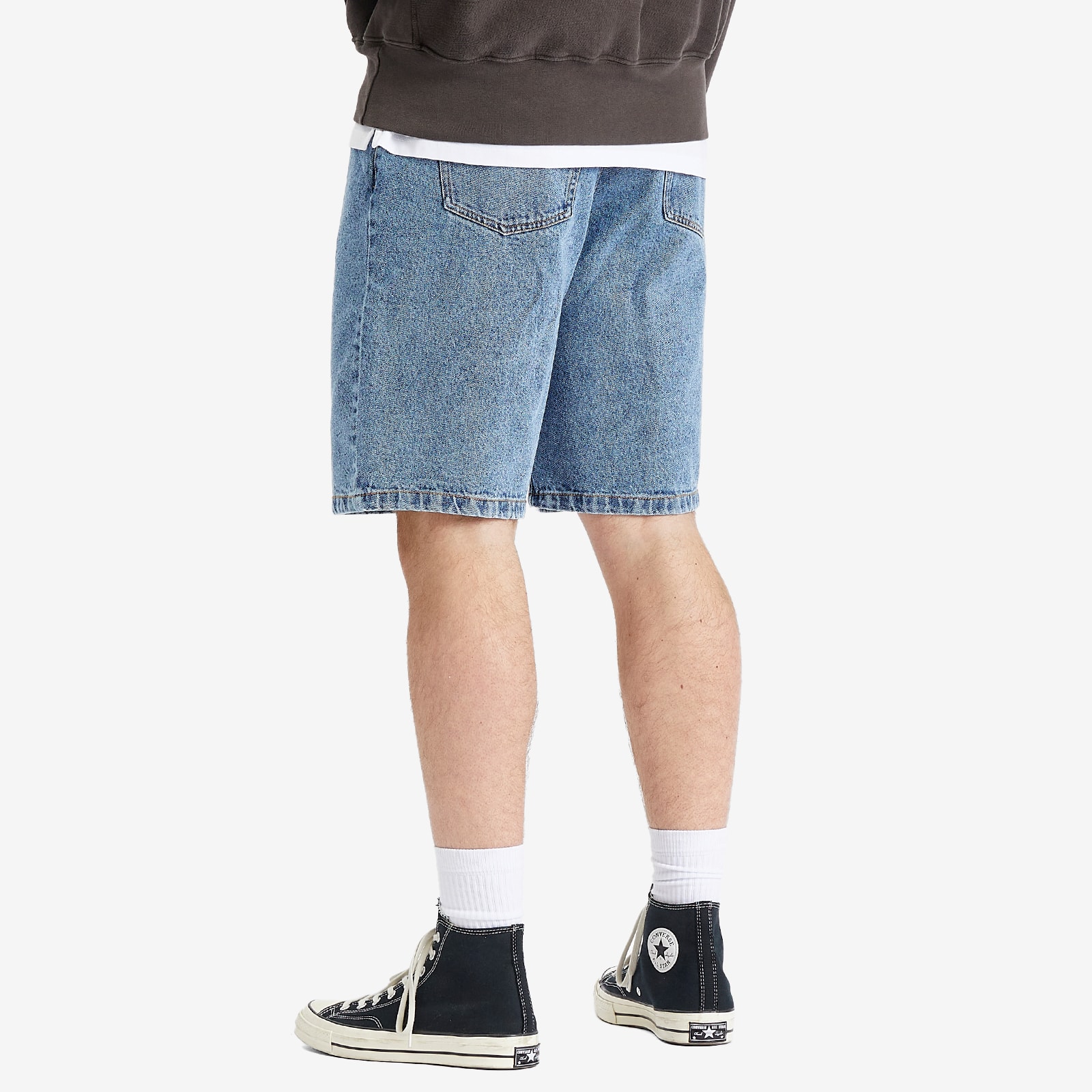 Men's DRS Denim Shorts in Stone Washed