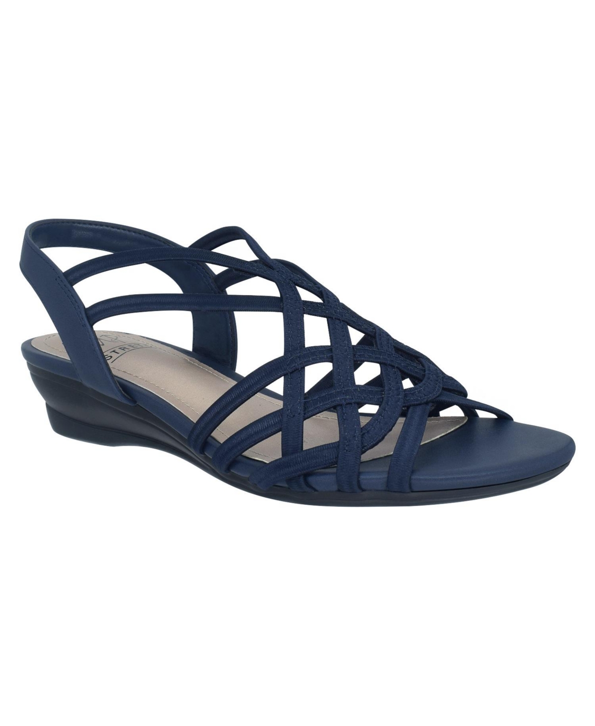 Women's Raya Stretch Flat Sandals - Midnight Blue