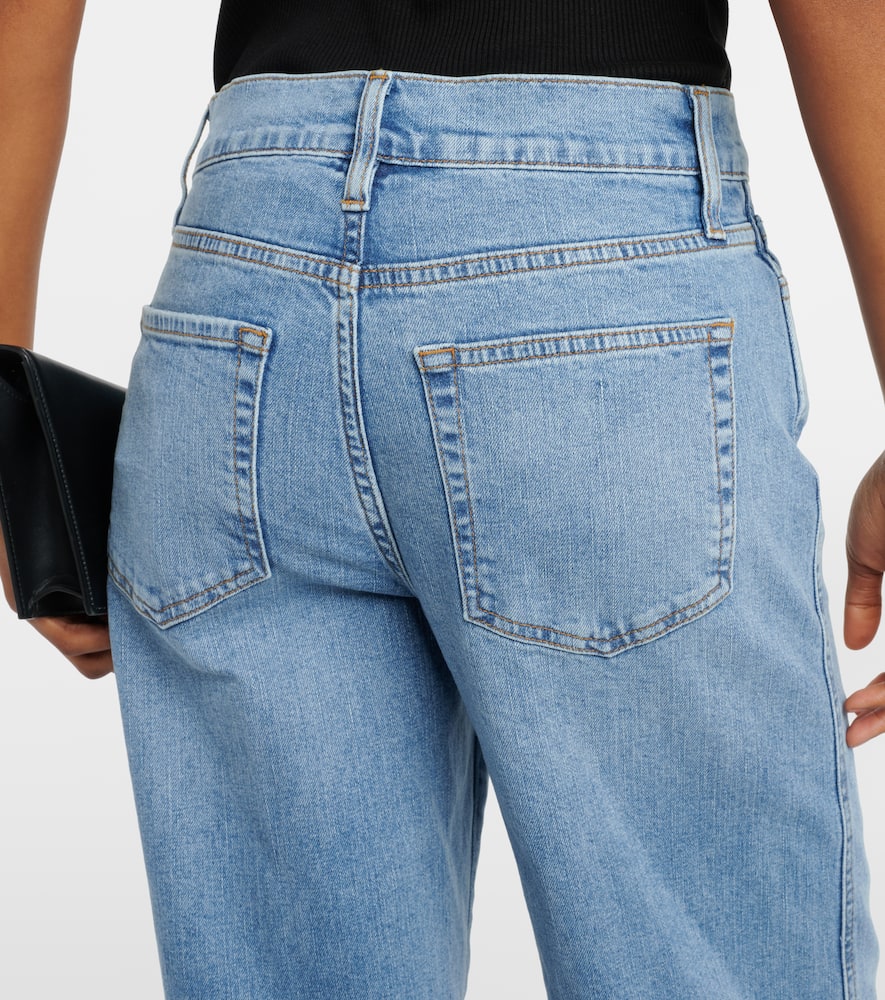 Le Slim Palazzo high-rise jeans