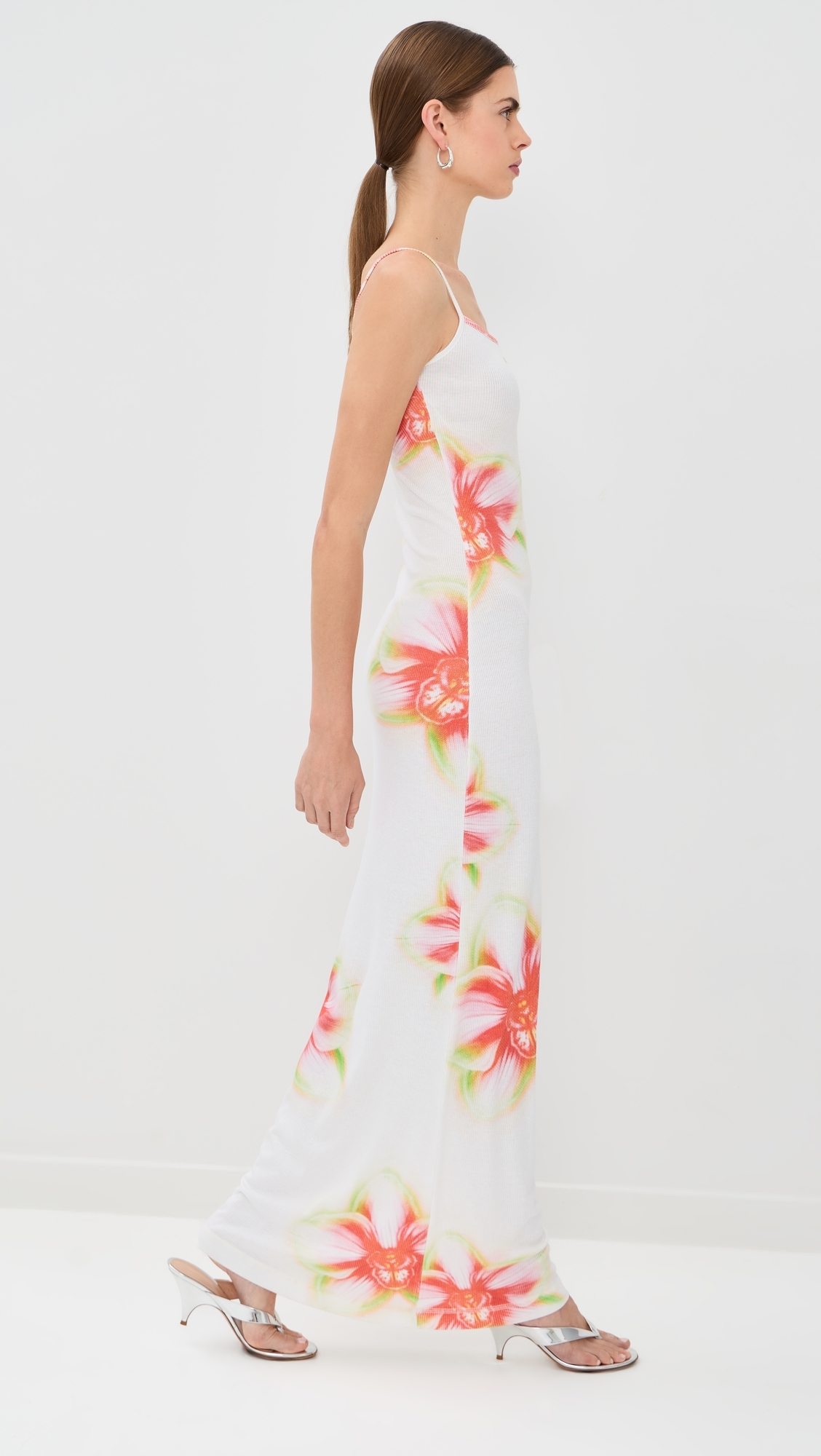 Glitch Orchid Soft Ribbed Maxi Dress Glitch Orchid