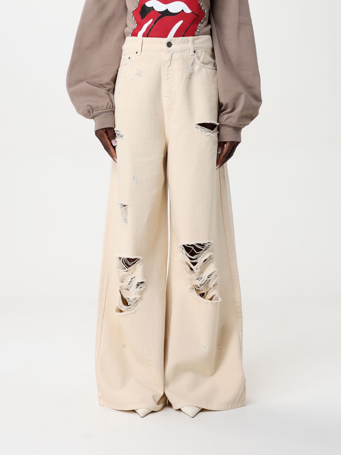 Jeans ANIYE BY Woman color White