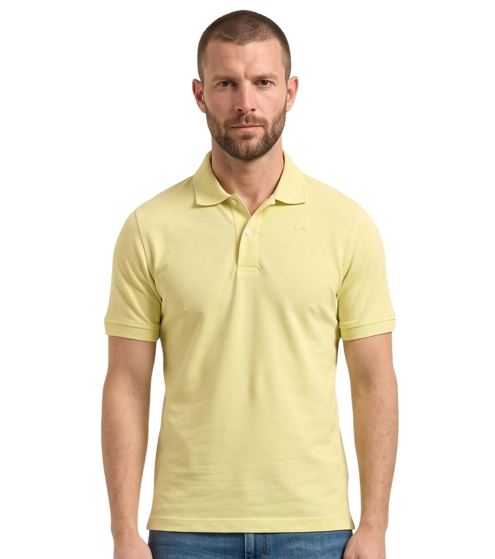 Yellow Shirt Collar Polo