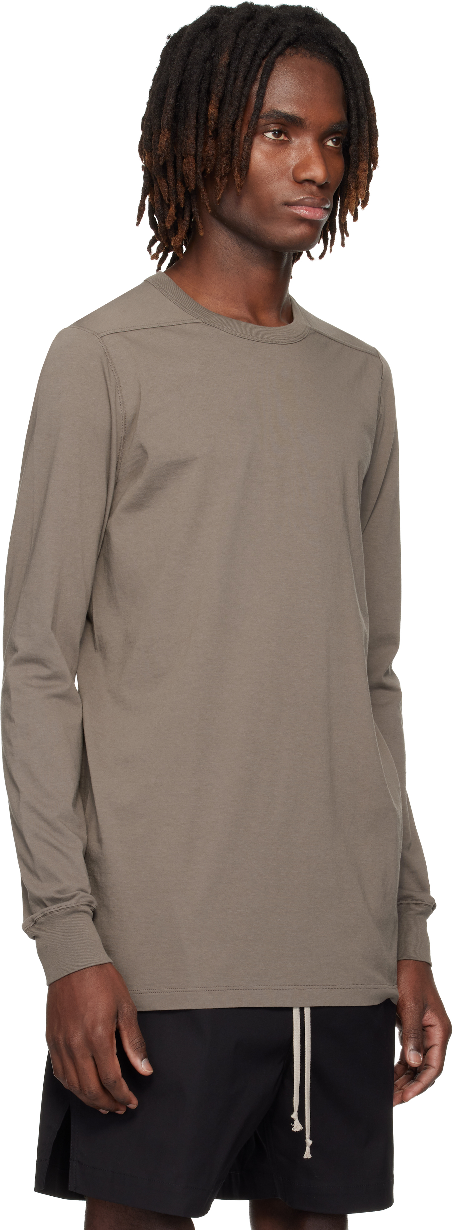 Gray Temple Level LS T-shirt