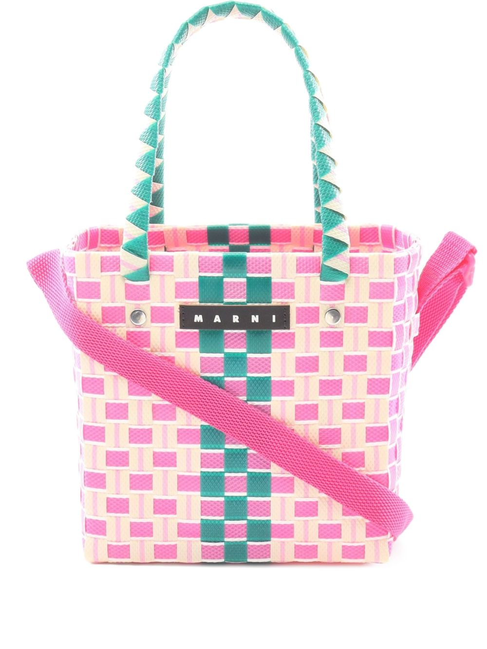 2020s Basket handbag - Pink