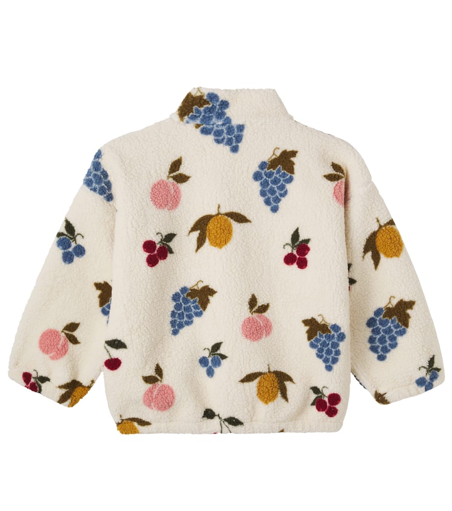 Konges Sløjd Jody printed teddy jacket
