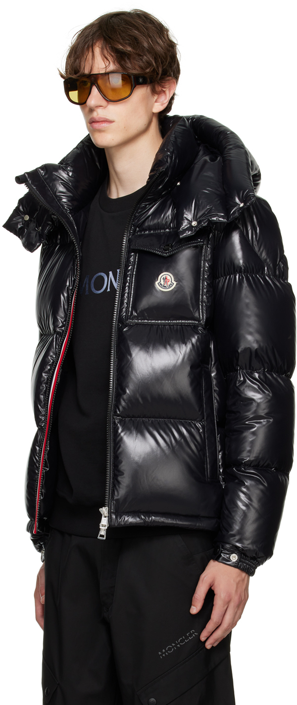 Black Montbeliard down jacket