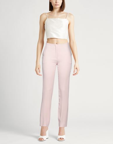 Woman Pants Pink Size 6 Viscose, Acetate, Elastane