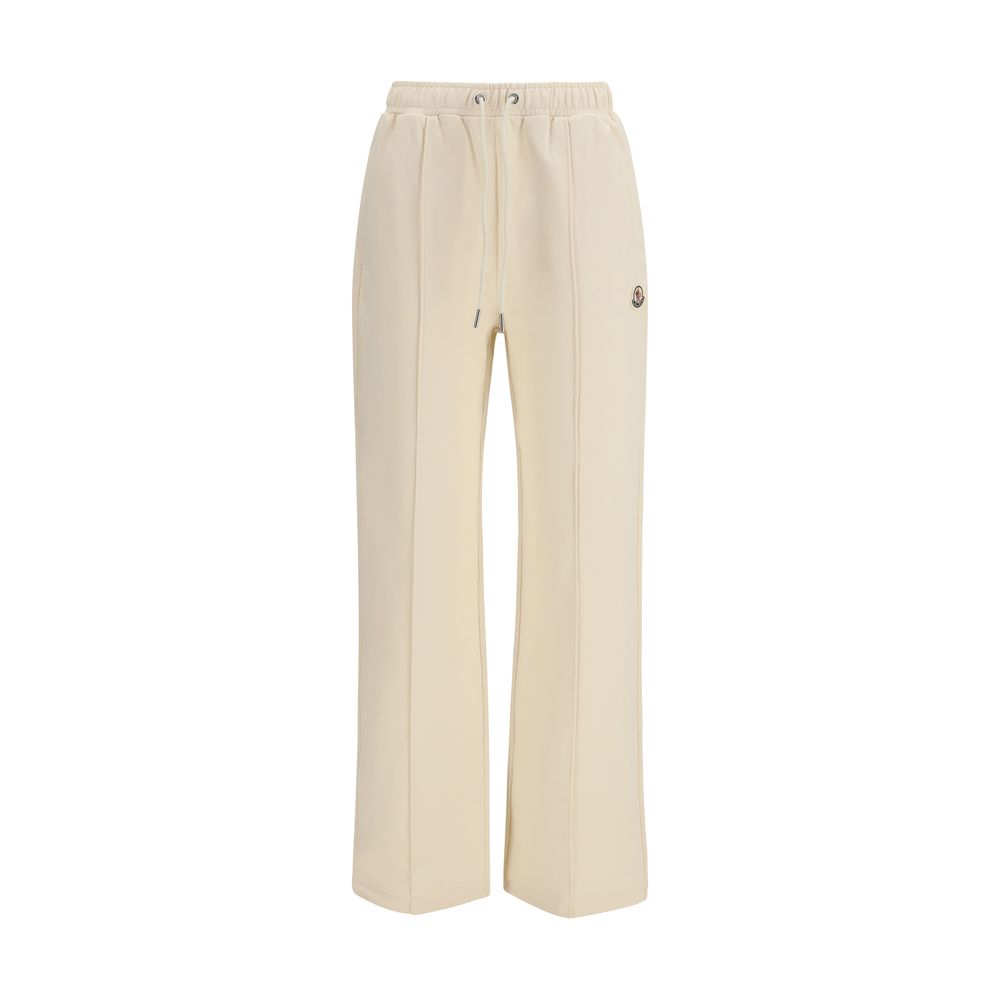 Cotton Athletic Joggers — Beige