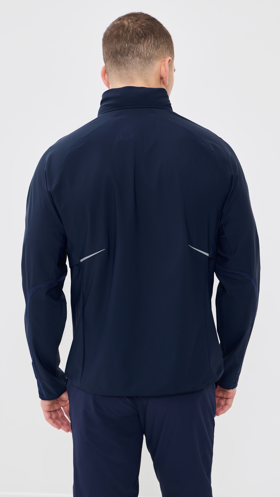 Lightweight Tech Zip Jacket Refined Navy