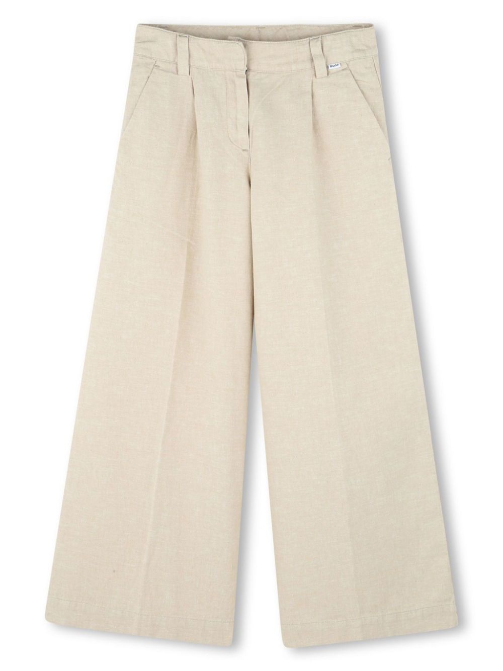 Wide-leg trousers - Neutrals