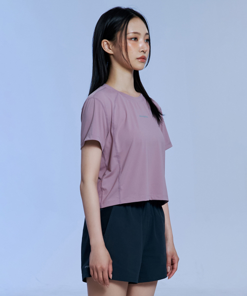 W Coolier Askin Crop Short Sleeve T-Shirt