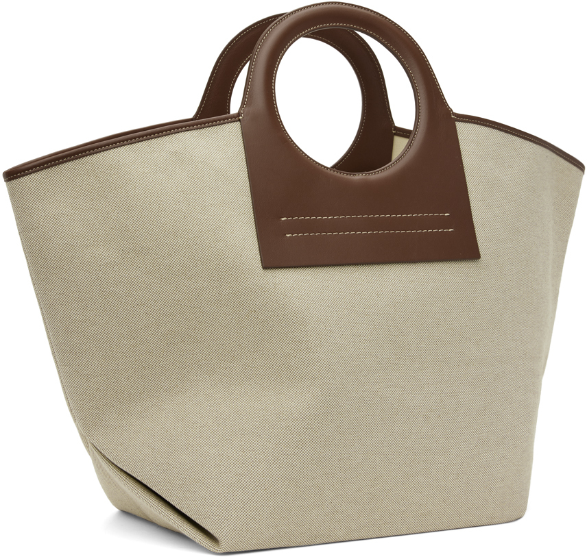 HEREU Beige & Brown Cala Bag