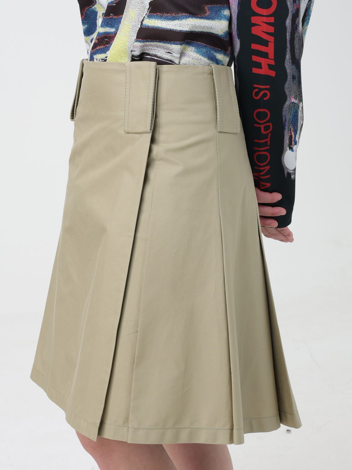 Skirt Woman color Beige
