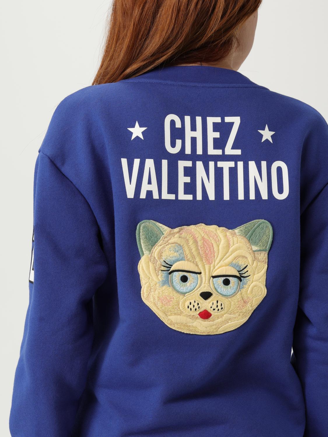 Sweatshirt Woman color Blue