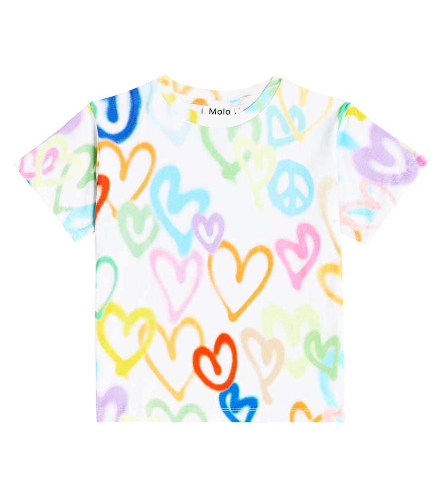 Molo Riley printed cotton jersey T-shirt