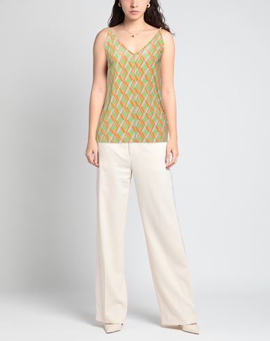 Siyu Woman Top Light green Size 2 Polyamide, Elastane